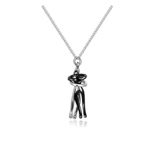 Unisex Simple Necklace Valentines Day Lover Gift